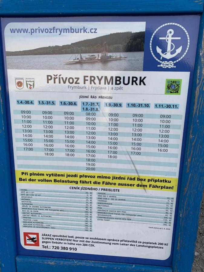 Ubytování Hanka v hotelovém pokoji C408 Frymburk Exterior foto